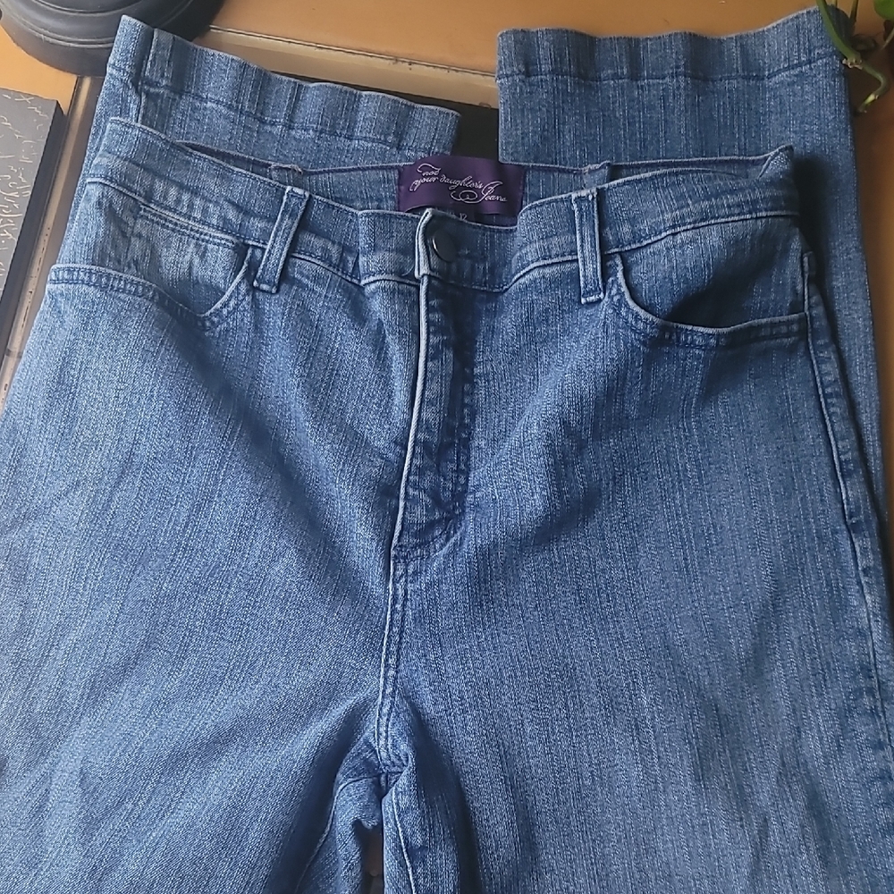 NYDJ Blue Boot Cut Jeans Classic Denim Style
